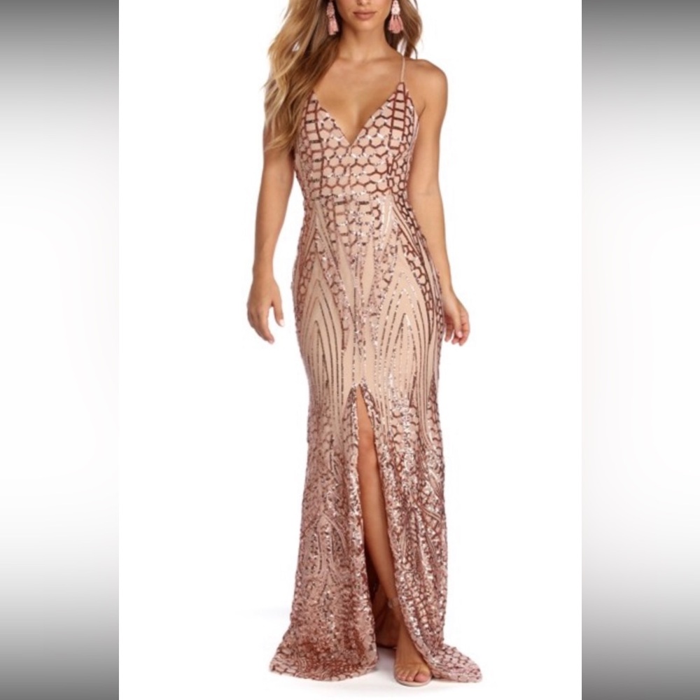 Formal Sequin Mermaid Dress